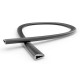 EDGE PROTECTOR PVC PROFILE 2-3mm / BLACK 